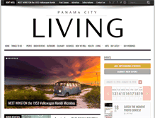 Tablet Screenshot of panamacityliving.com
